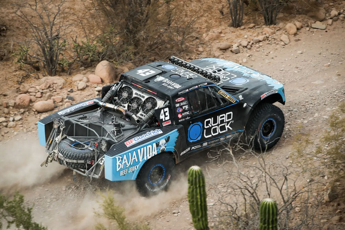 PWR Innovates with a world-first F1 Cooling Technology system in a Trophy Truck.