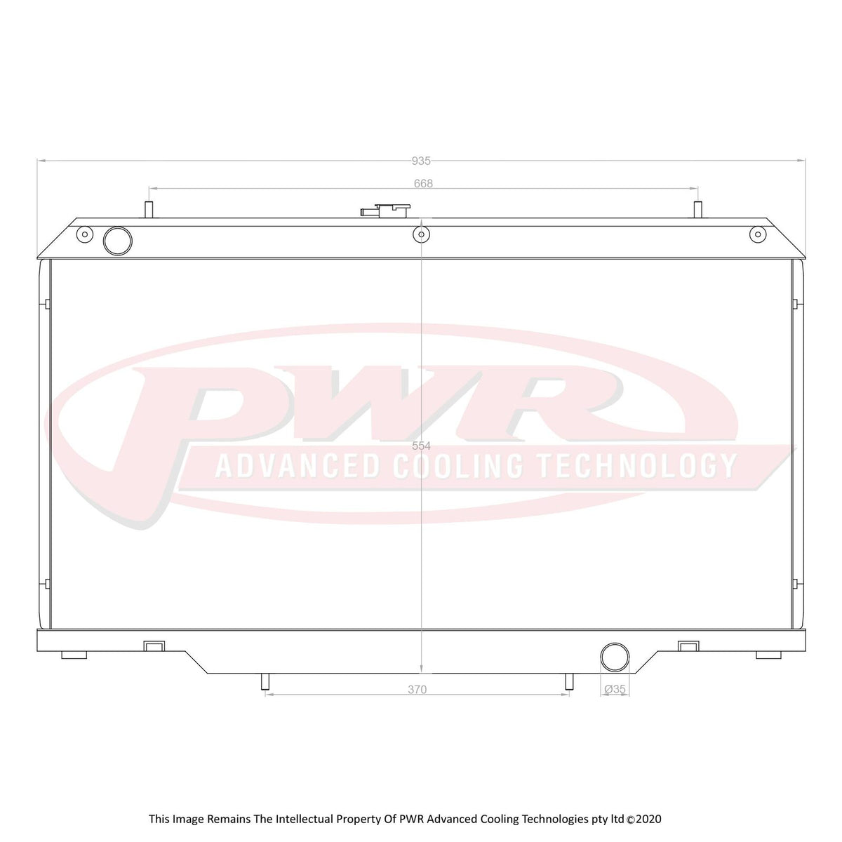 Y61 Radiator Nissan Patrol Y61 GU (1997-2003) 55mm Radiator – PWR Advanced Cooling ...
