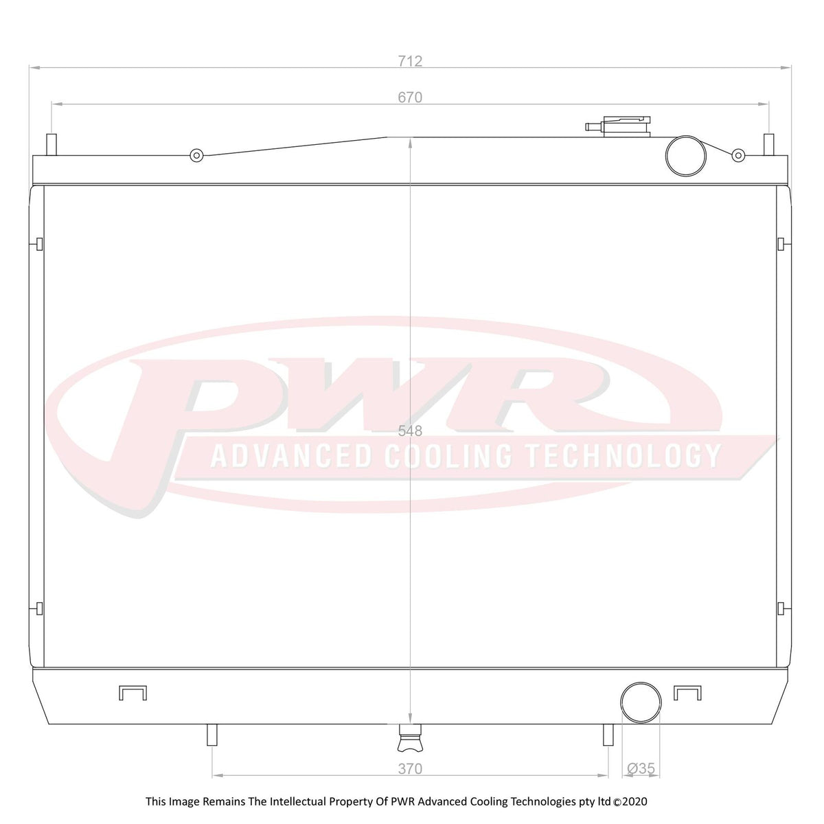 Navara Coolant Radiator Nissan Navara D22 Diesel (1997-2004) 42mm Radiator – PWR Advanced ...