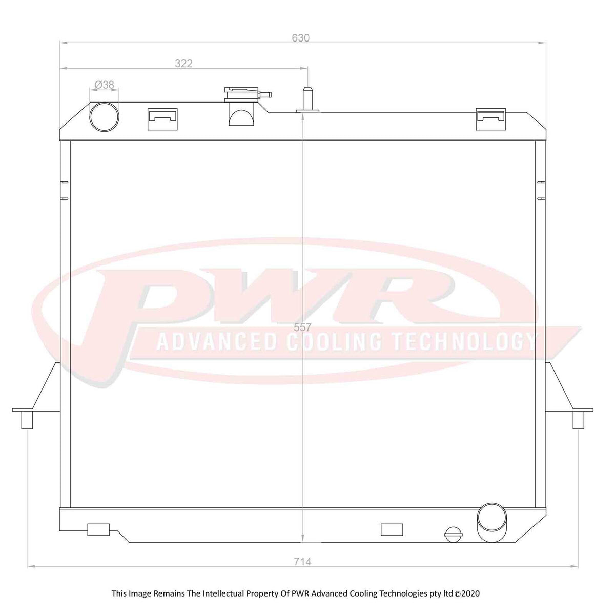 Ra Connector Radiator Holden Rodeo RA / RC Colorado (2003-2010) 42mm Radiator – PWR Advanced ...